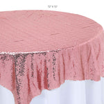 Sequin Fabric Overlay - Blush Dimensions