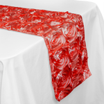 Satin Rosette Table Runner - 108 inches - Events and Crafts-Events and Crafts