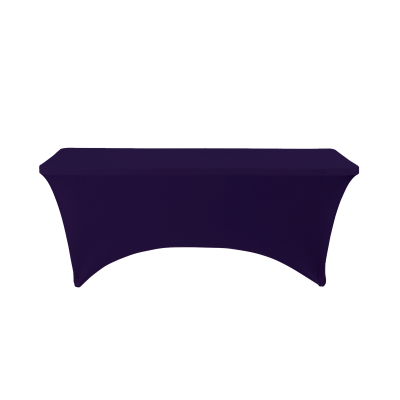 Rectangle Spandex Table Cover - 8 Feet Long - Events and Crafts-Simply Elegant