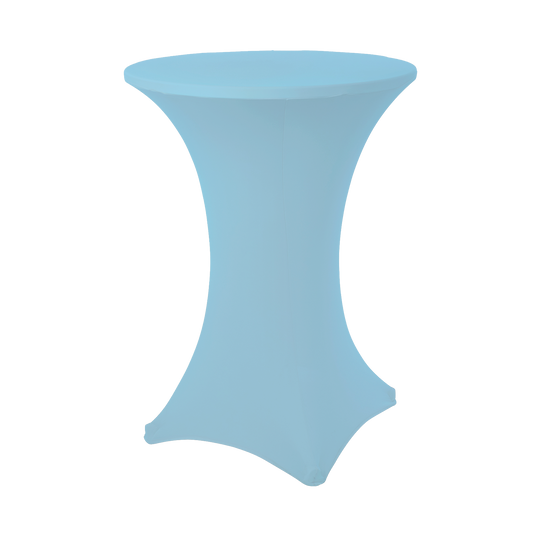 Spandex Cocktail Table Cover - Blue