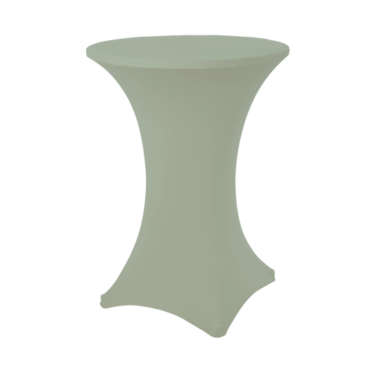 Spandex Cocktail Table Cover - Sage