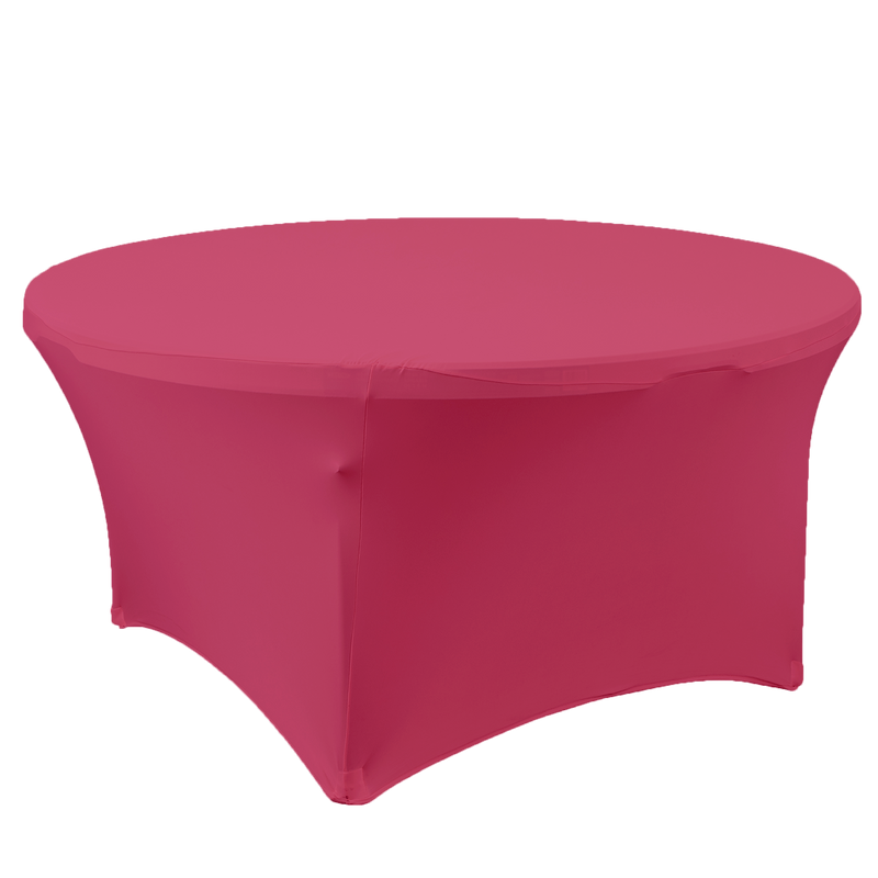 Round Spandex Banquet Table Cover - 60 inch - Events and Crafts-Simply Elegant