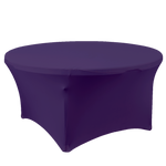 Round Spandex Banquet Table Cover - 60 inch - Events and Crafts-Simply Elegant
