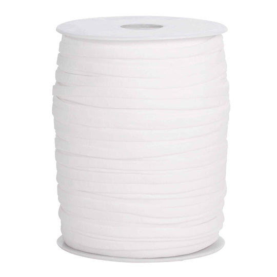 Knitted Elastic Roll - White