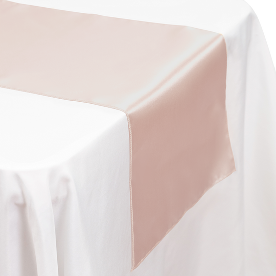 Satin Table Runner - Blush