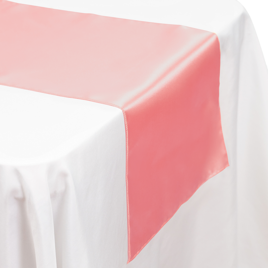Satin Table Runner - Pink