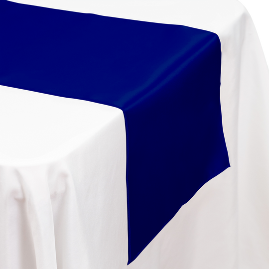 Satin Table Runner - Royal Blue