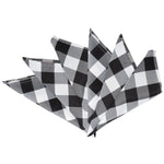 Buffalo Plaid Checkered Napkins Set of 6 - Events and Crafts-Simple Elements