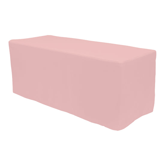 Rectangle Fitted Full Table Cover 6FT Table - Blush