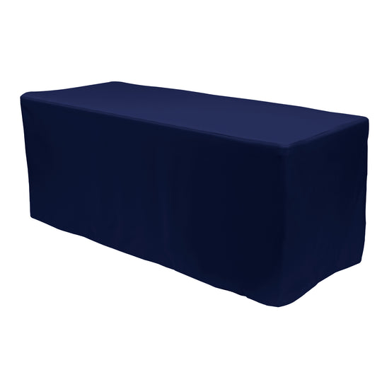 Rectangle Fitted Full Table Cover 6FT Table - Navy