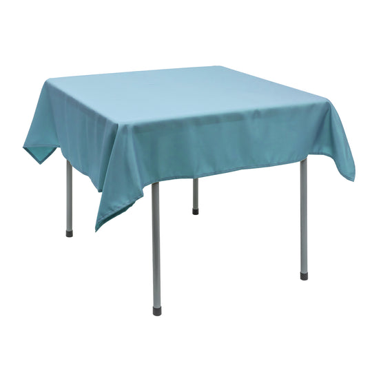 Polyester Square Tablecloth 54” x 54” - Blue