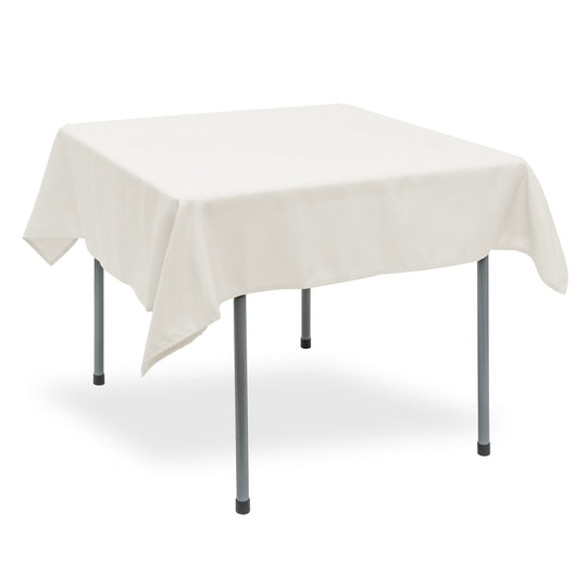 Polyester Square Tablecloth 54” x 54” - Ivory