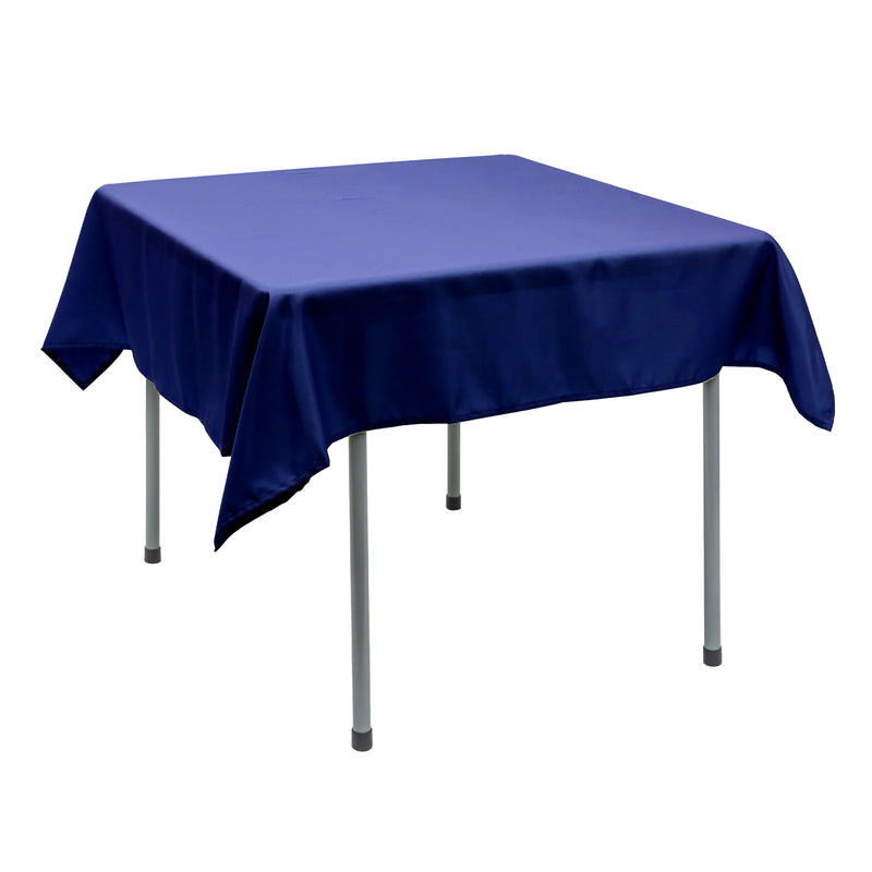 Polyester Square Tablecloth 54” x 54” - Royal Blue - Events and Crafts-Simply Elegant