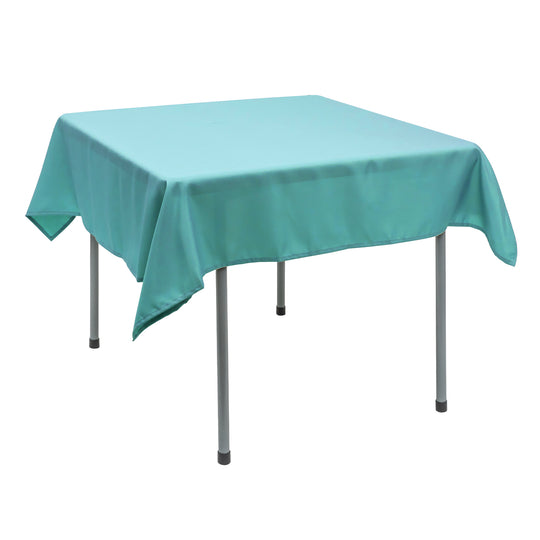 Polyester Square Tablecloth 54” x 54” - Modern Blue