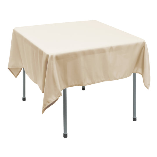 Polyester Square Tablecloth 70” x 70” - Ivory