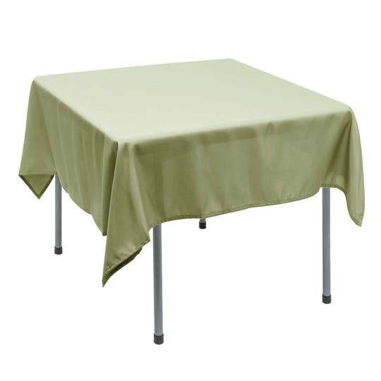 Polyester Square Tablecloth 70” x 70” - Sage