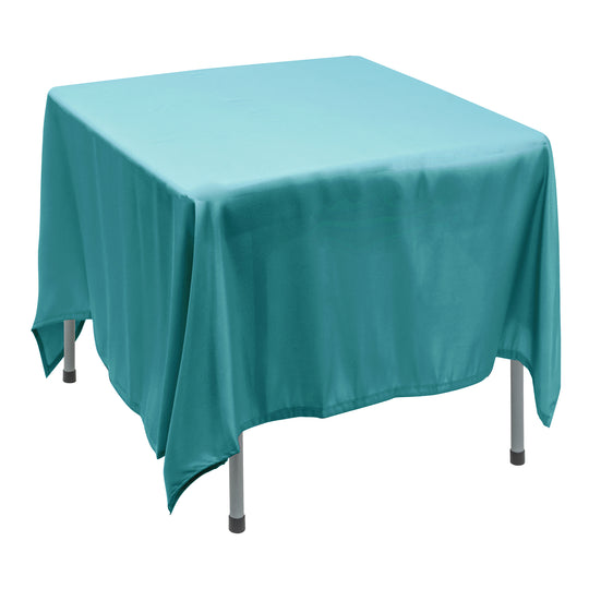 Polyester Square Tablecloth 90” x 90” - Modern Blue