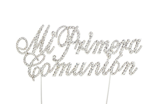Mi Primera Communion Cake Topper
