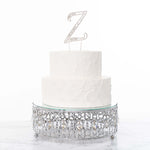 Rhinestone Cake Topper Letter W - Events and Crafts-Events and Crafts