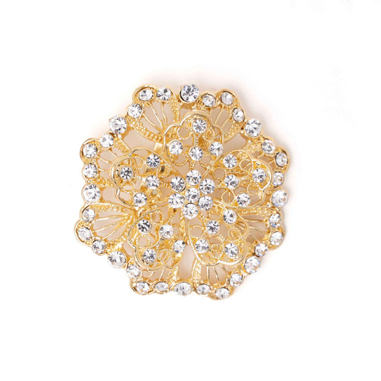 Valentina Brooch Gold