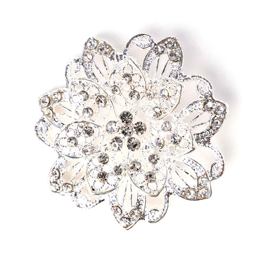Valentina Brooch Silver