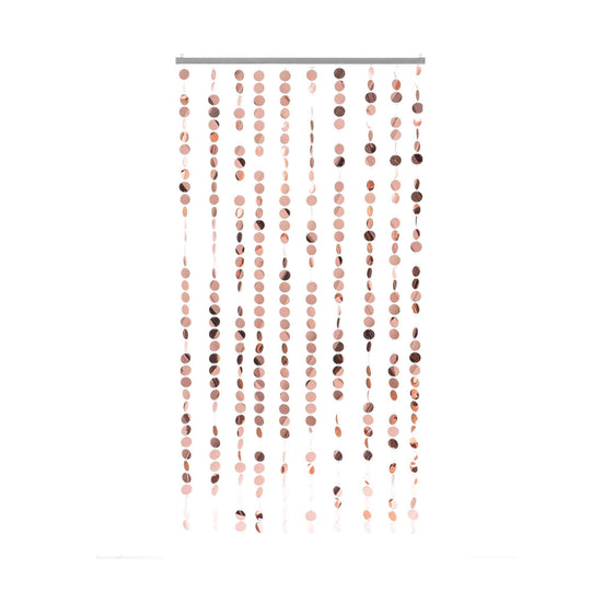 Spangle Curtains 35.5" x 71" - Rose Gold