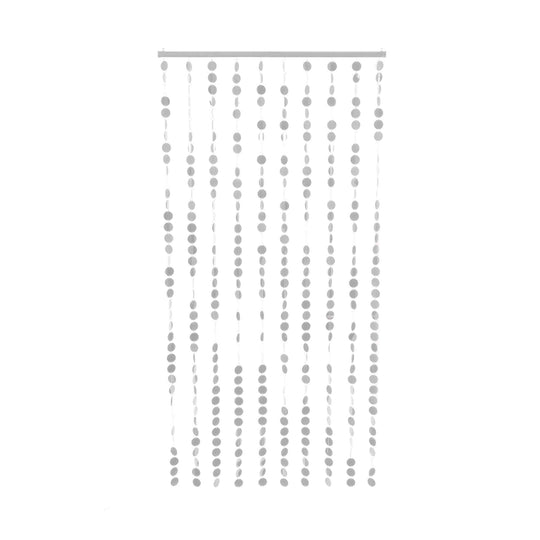 Spangle Curtains 35.5" x 71" - Silver