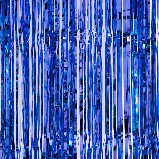 Metallic Backdrop Curtain 36" x 96" - Royal Blue