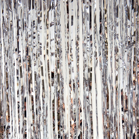 Metallic Backdrop Curtain 36" x 96" - Silver