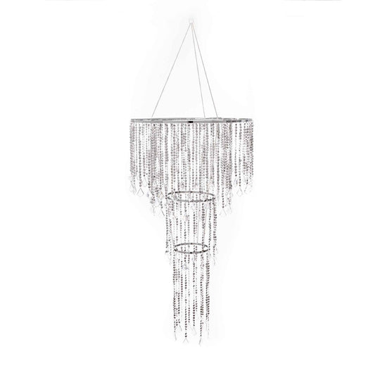Nicolette Chandelier - Silver