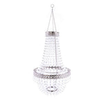 Crystal Diamond Cut Bead Chandelier 26" - Events and Crafts