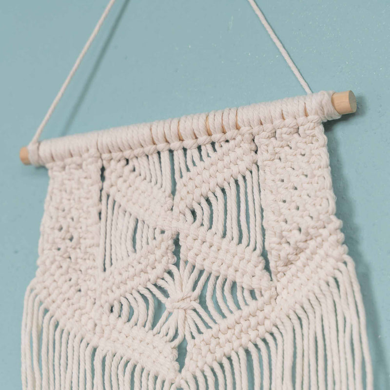 Macrame Zoe Wall Decor 2 Piece Set - Events and Crafts-Simple Elements