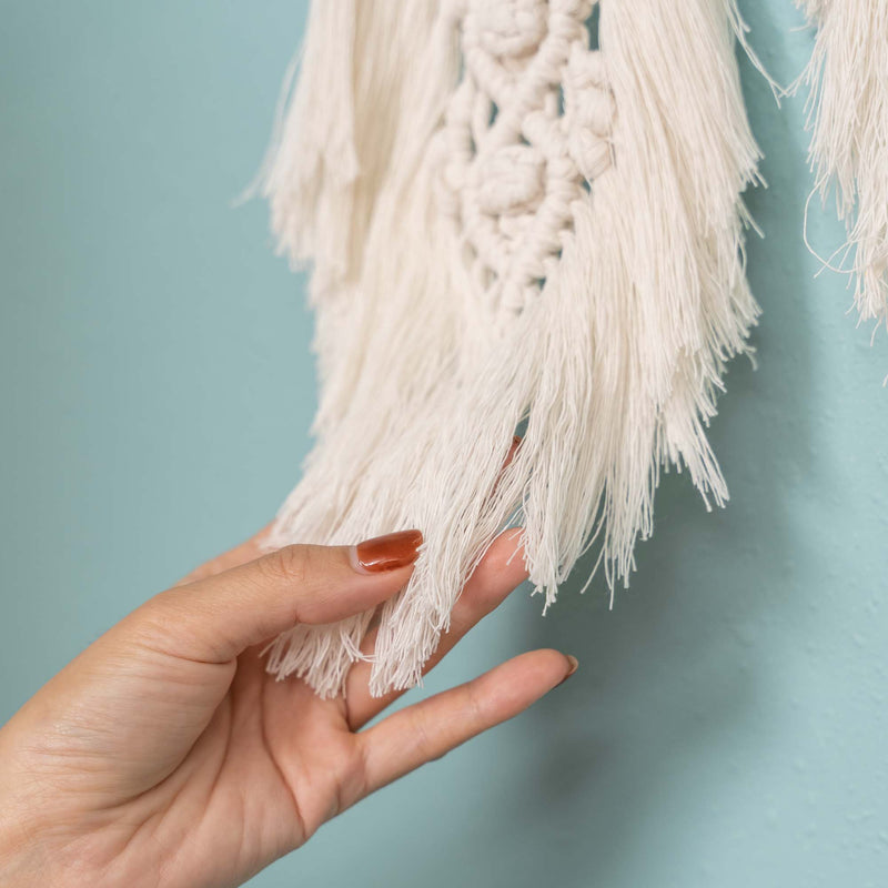 Macrame Feather Wall Hanging - Events and Crafts-Simple Elements