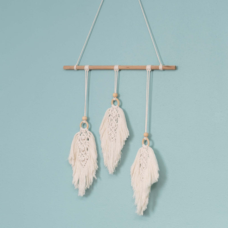 Macrame Feather Wall Hanging - Events and Crafts-Simple Elements