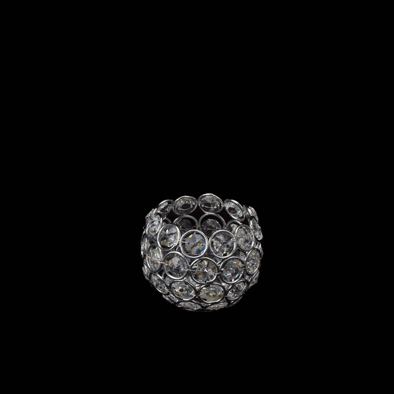 Crystal Sphere Candle Holder 3.5" - Events and Crafts-Events and Crafts