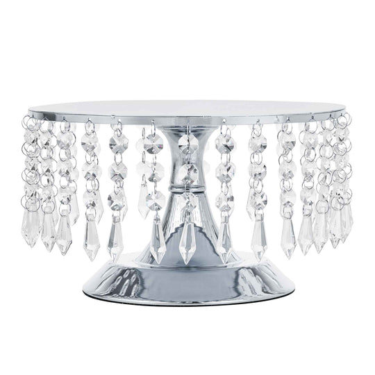 Chandelier Treat Stand-Silver