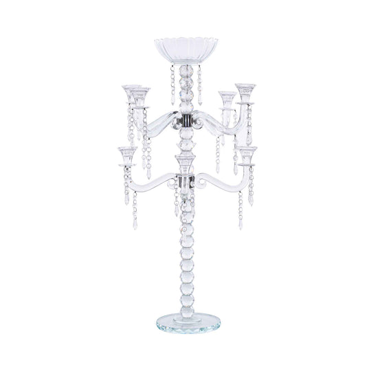 Crystal Eight Arm Candelabra