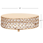 Crystal Cake Stand 10" - Events and Crafts-Events and Crafts