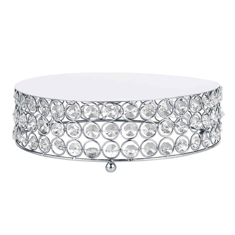 Crystal Cake Stand 10" - Events and Crafts-Events and Crafts