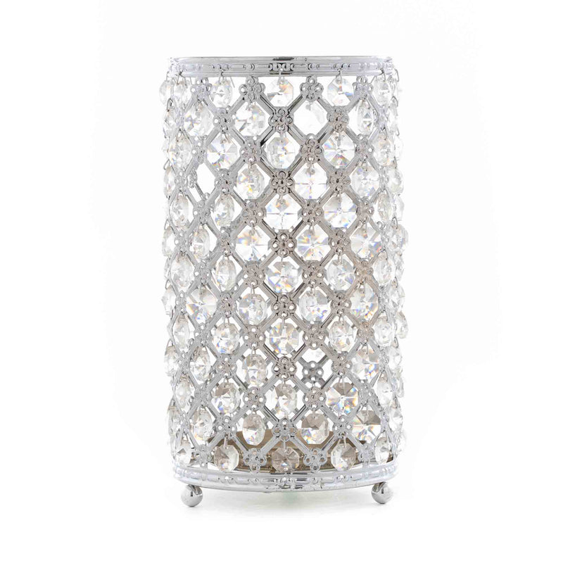 Simply Elegant Candle Holder  - Silver