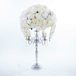 Classic Floral Candelabra - Events and Crafts-Events and Crafts