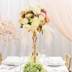 Sirena Floral Centerpiece - Gold Lifestyle