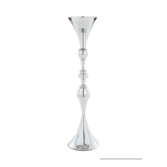 Mermaid Shaped Vase Wedding Table Centerpieces 39" - Silver