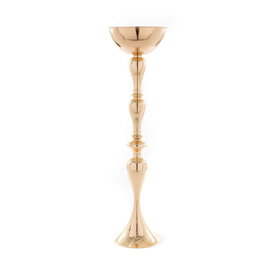 Mermaid Floral Stand Riser 30" - Gold