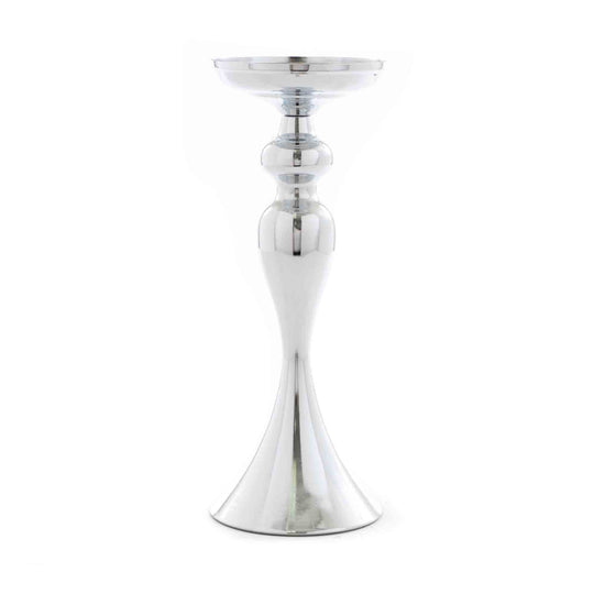 Mermaid Floral Stand Riser 19" - Silver