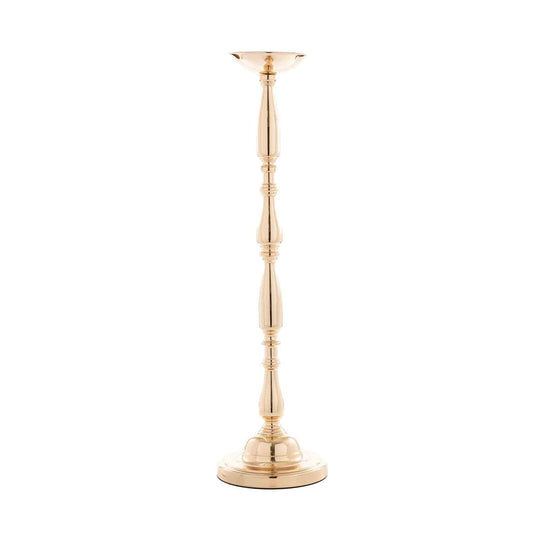 Piper Floral Riser 30.25" - Gold