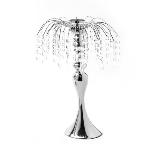 Fireworks Centerpiece 21" - Silver