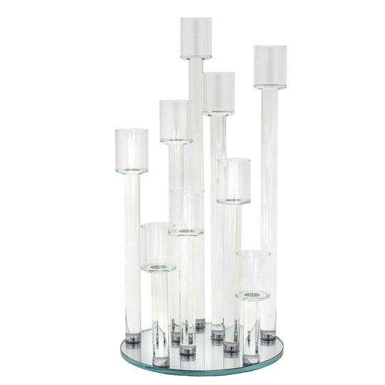 9 Arm Low Modern Candelabra