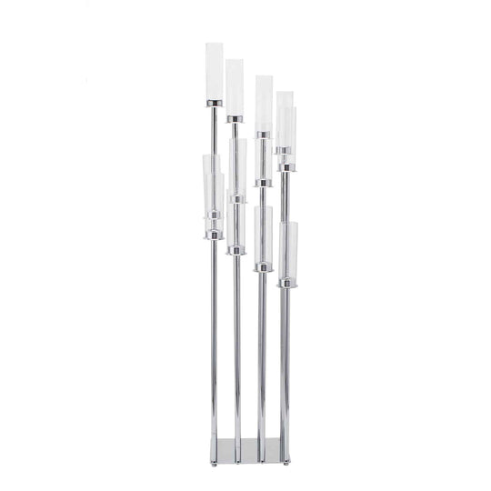Elite Twelve Series Candelabra-Silver