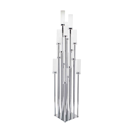 Elite Sixteen Series Candelabra - Silver